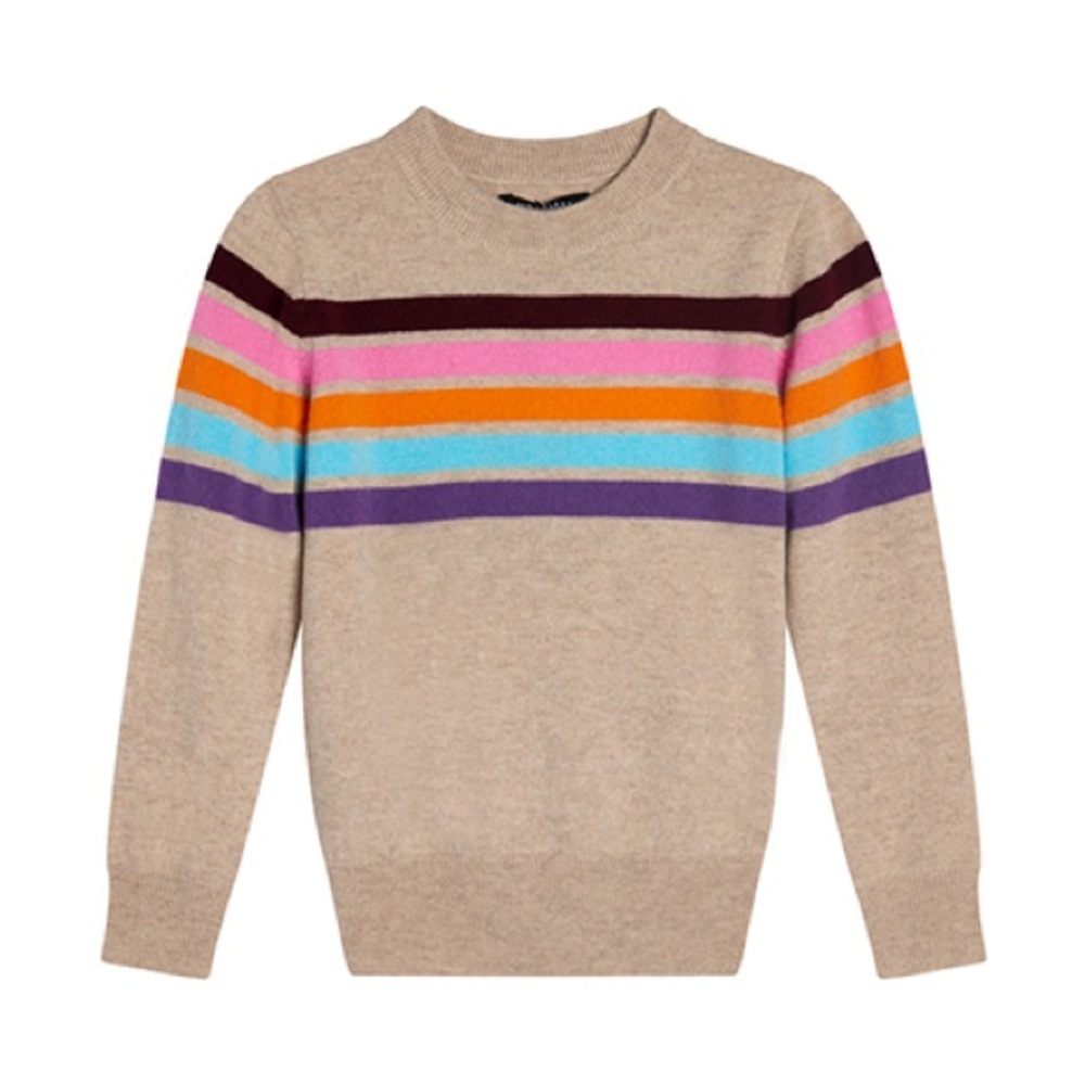 NAADAM kids 100% cashmere oatmeal sweater 8